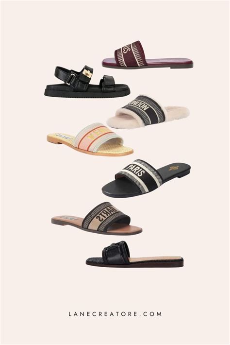 dior shoe dupe|christian dior slides.